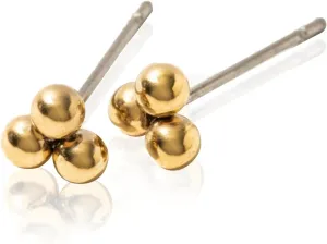 | Hypoallergenic Earrings | Astrid Studs | Silver | Titanium Stud Earrings for Women | Silver Earrings Studs, Sensitive Ears, Trendy Womens Earring Set