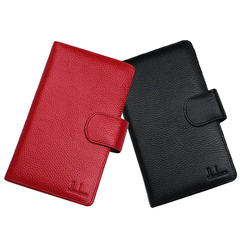 114 Slots Genuine Leather Credit Card Holder Business Card Case High Quality Bank/Id Card Holder Lux