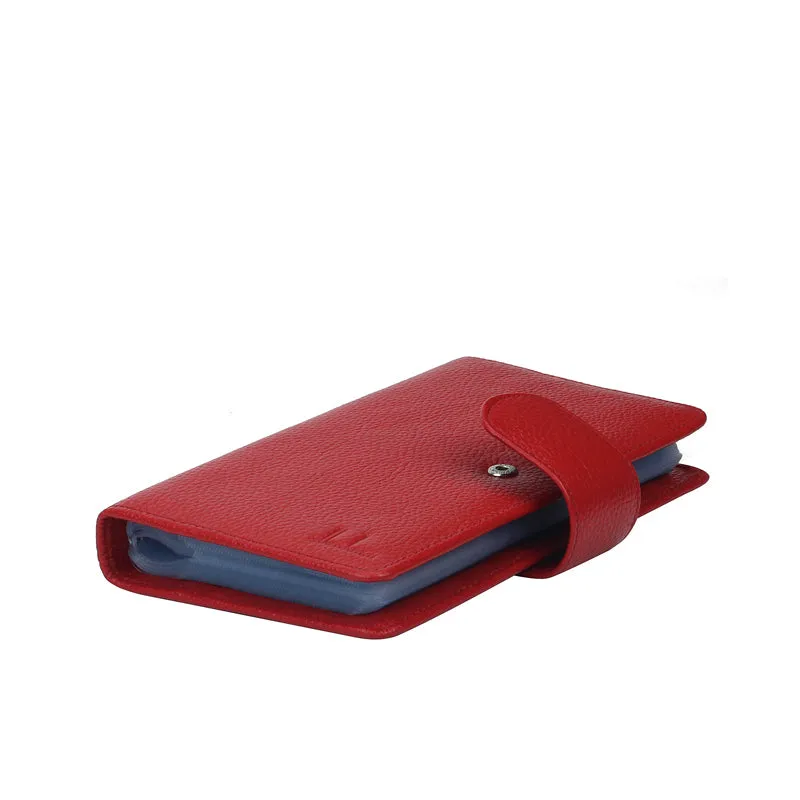 114 Slots Genuine Leather Credit Card Holder Business Card Case High Quality Bank/Id Card Holder Lux