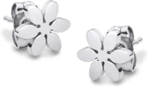 555Jewelry Delicate Small Tiny Daisy Flower Stud Earrings for Women & Ladies