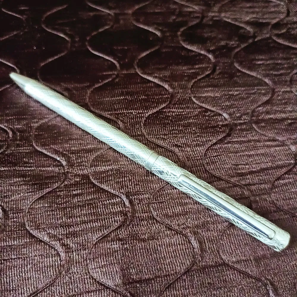 925 Pure Silver Pen, Royal Style Pen, Best for Gifting (D3)