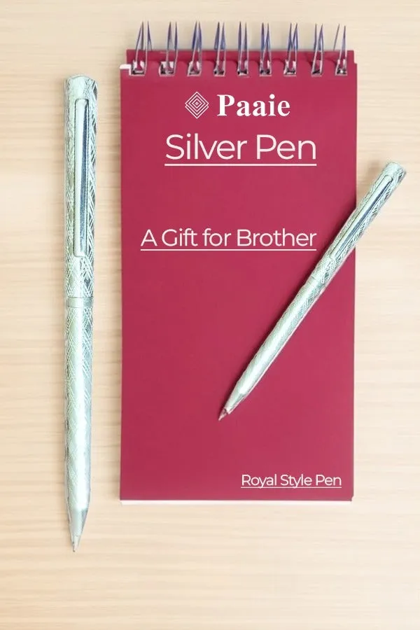 925 Pure Silver Pen, Royal Style Pen, Best for Gifting (D3)