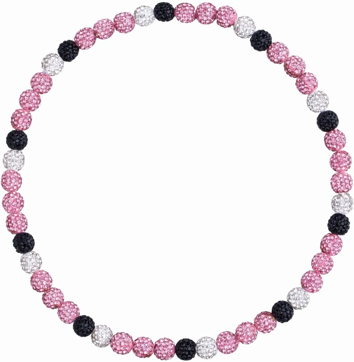 Baseball Necklace Beaded for Men, Bling Ice 16in/18in/20in Shiny Baseball Chain Stuff, Rhinestone Inspired Discoball Baseball Accessories Drip Necklaces Gifts for Player Team Lovers Father
