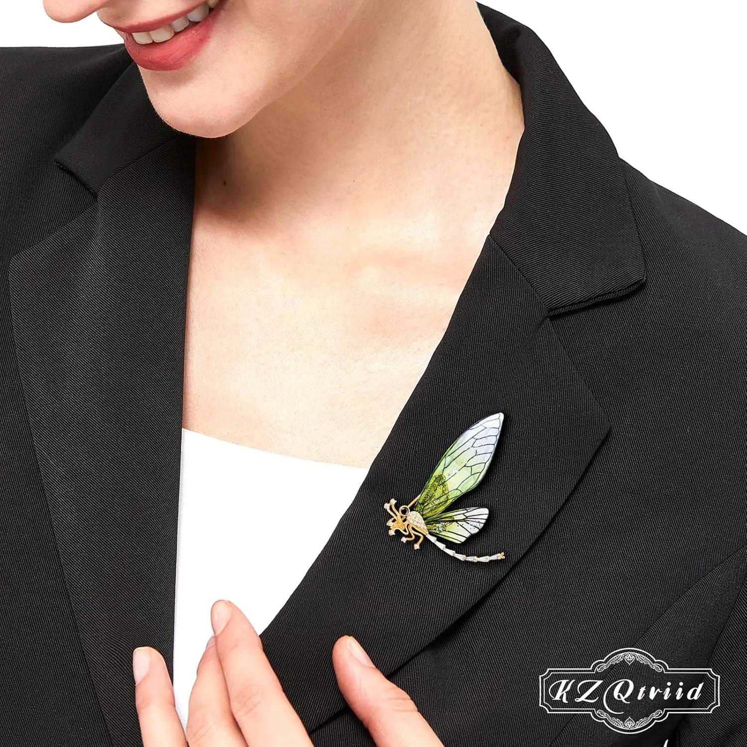 Brooches For Women Cubic Zirconia Dragonfly Brooch Pins For Women Dragonfly Broach Cubic Zirconia Broach