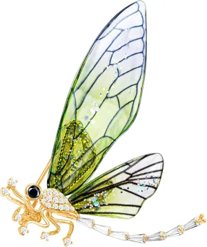 Brooches For Women Cubic Zirconia Dragonfly Brooch Pins For Women Dragonfly Broach Cubic Zirconia Broach
