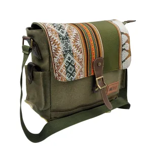 Canvas Briefcase - Green