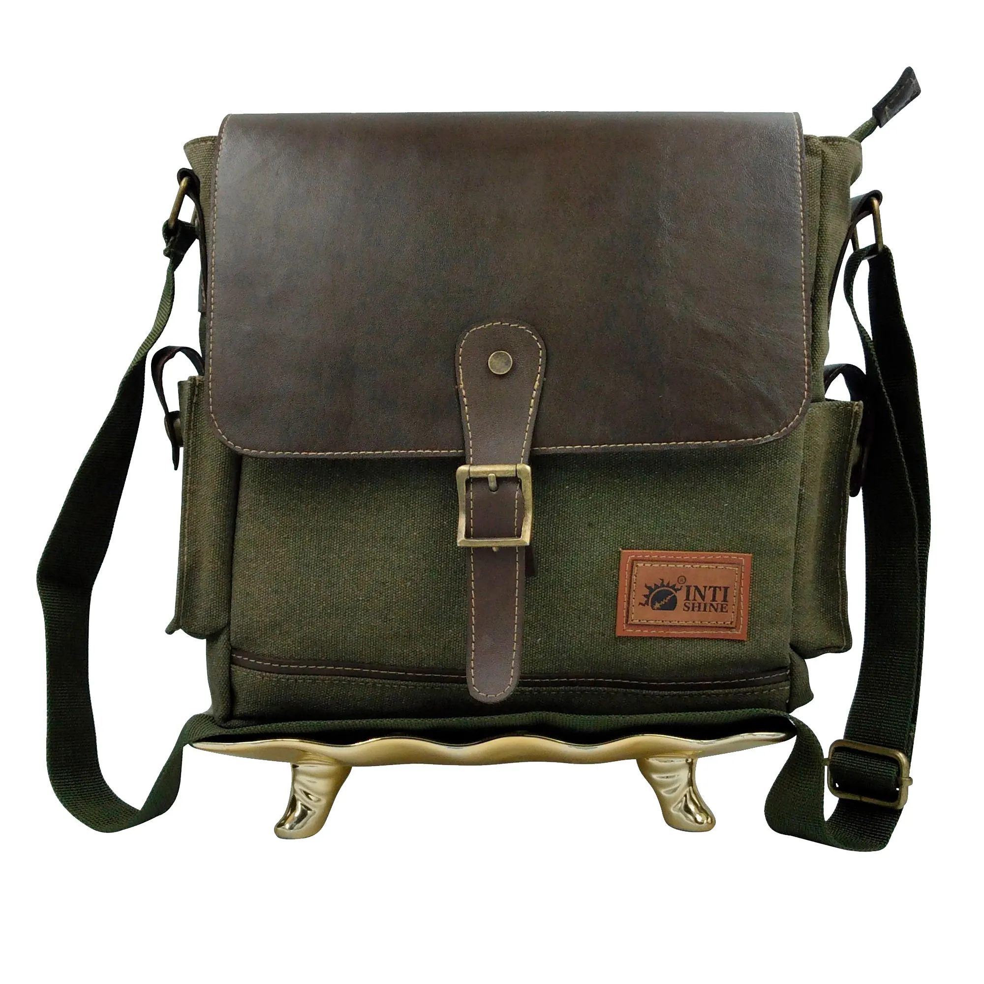 Canvas Briefcase - Green