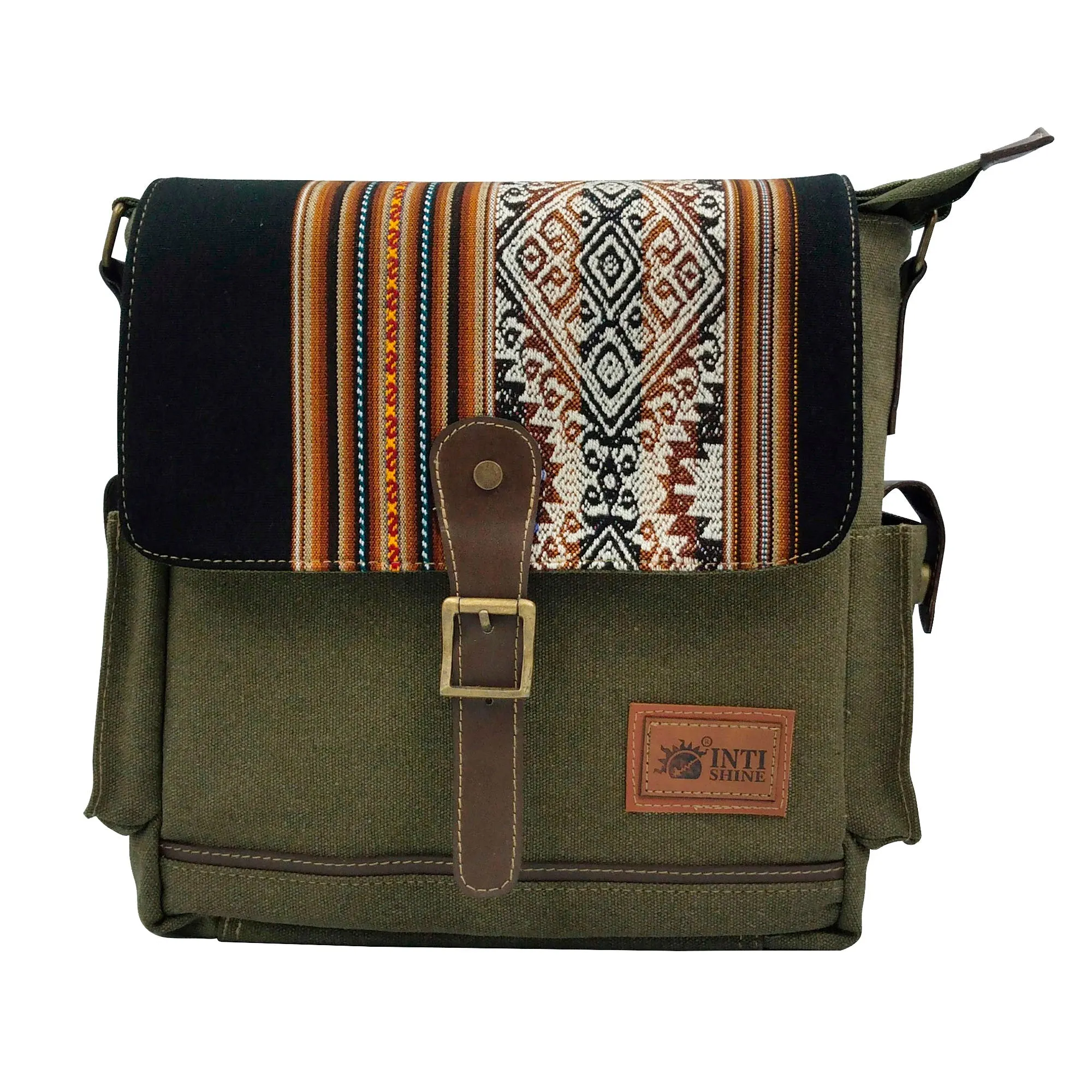 Canvas Briefcase - Green
