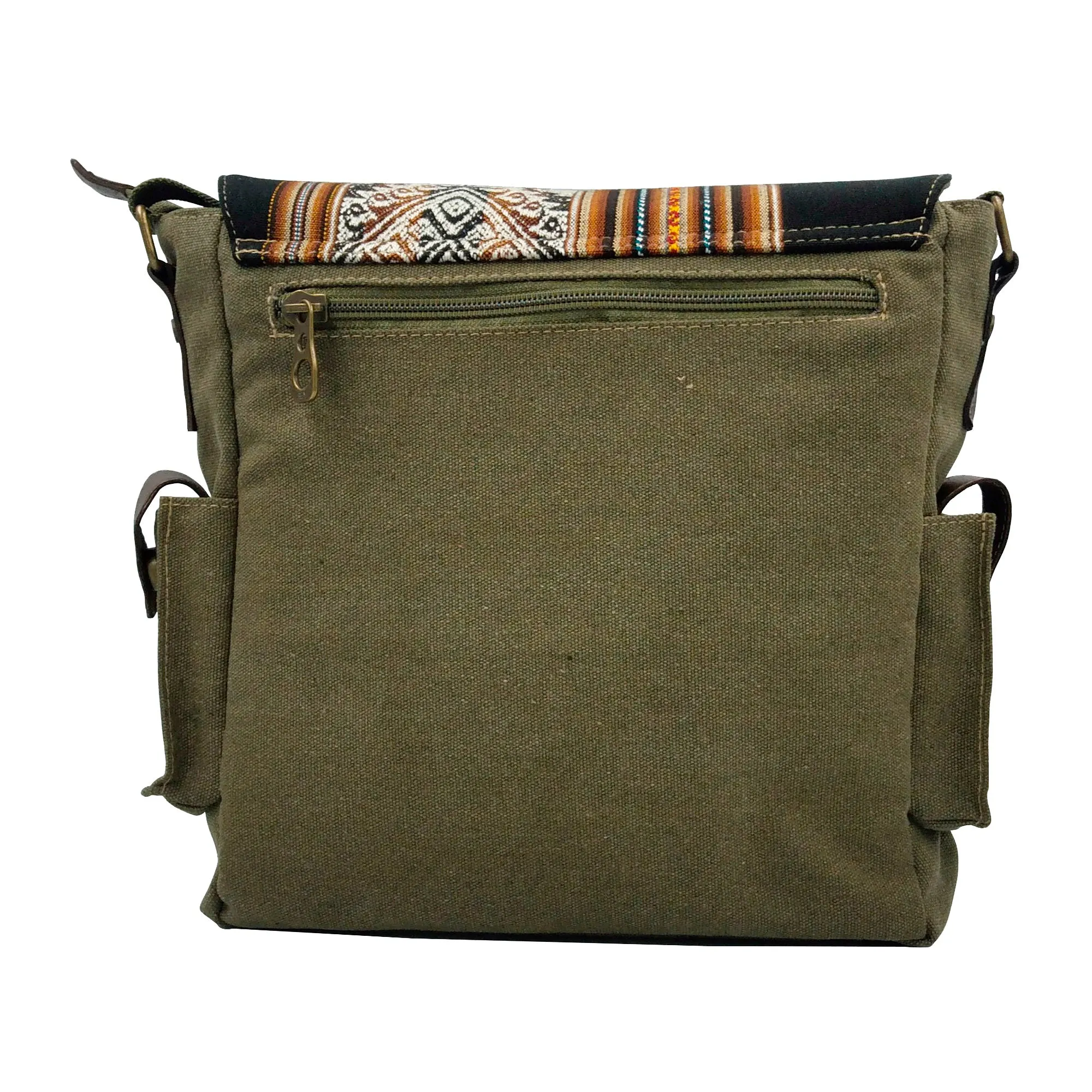 Canvas Briefcase - Green