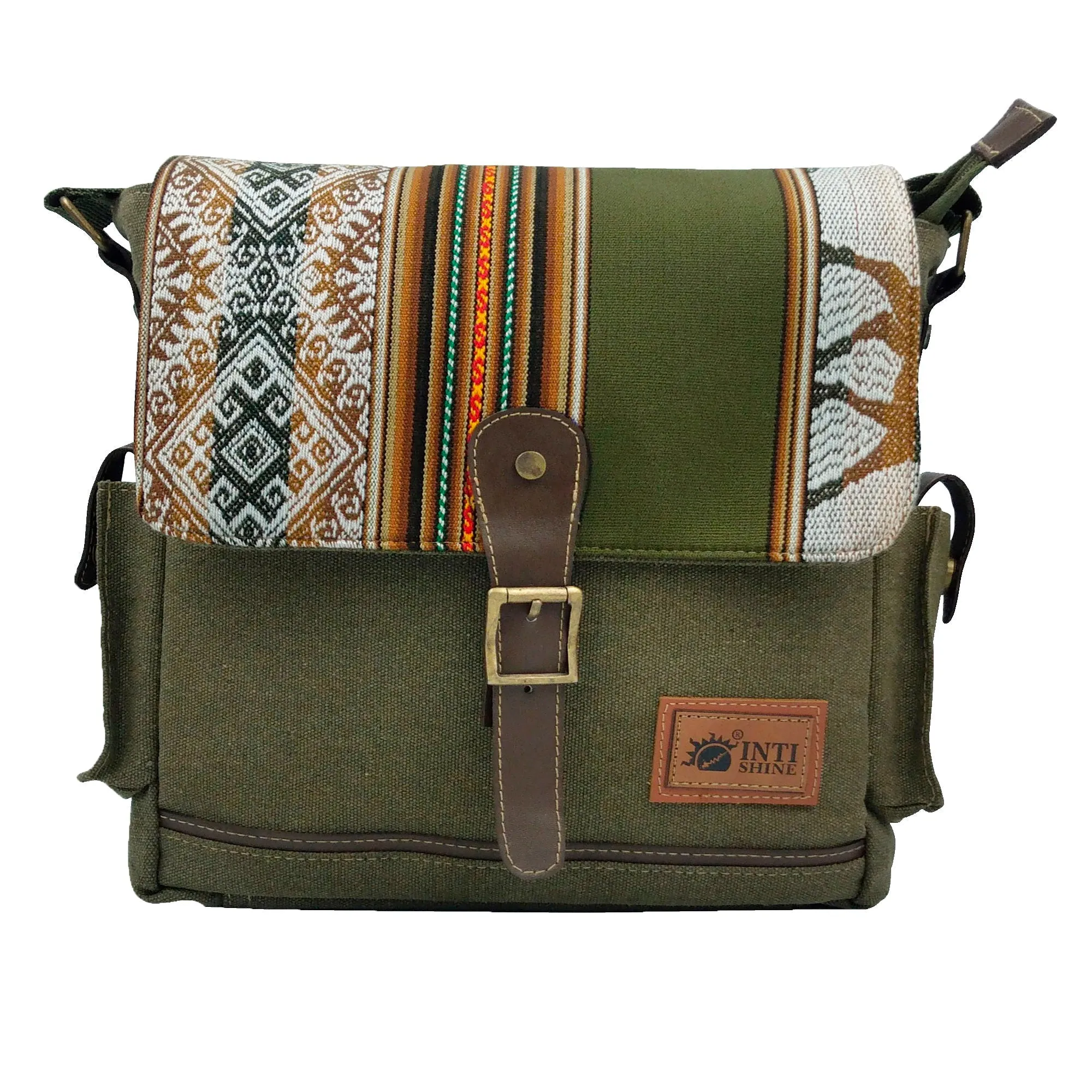 Canvas Briefcase - Green