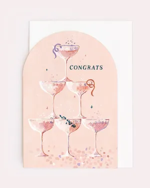 Champagne Celebration Card
