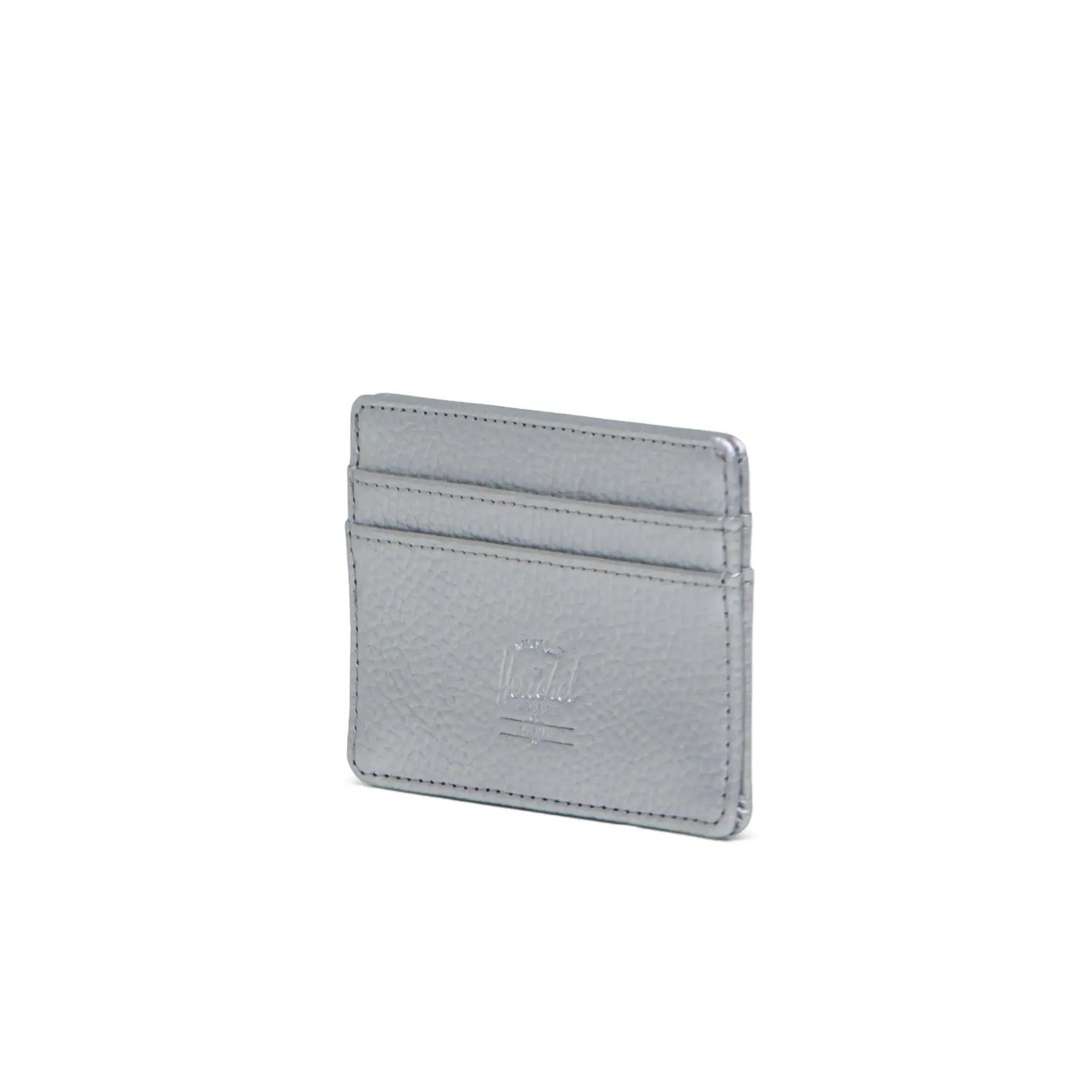 Charlie Cardholder Wallet (Silver Vegan Leather)