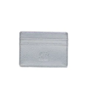 Charlie Cardholder Wallet (Silver Vegan Leather)