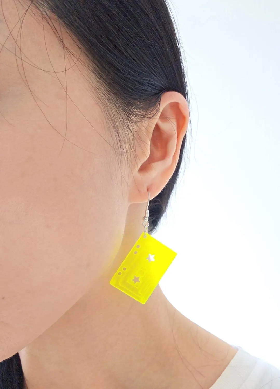 CutieJewelry Cassette Tape Dangle Cute Pretty Earrings