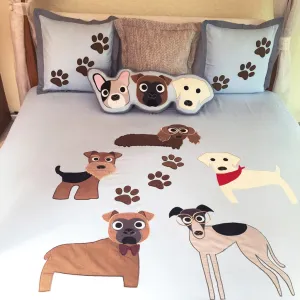 Doggy Business Bedding <br> Single/Double Bedspread