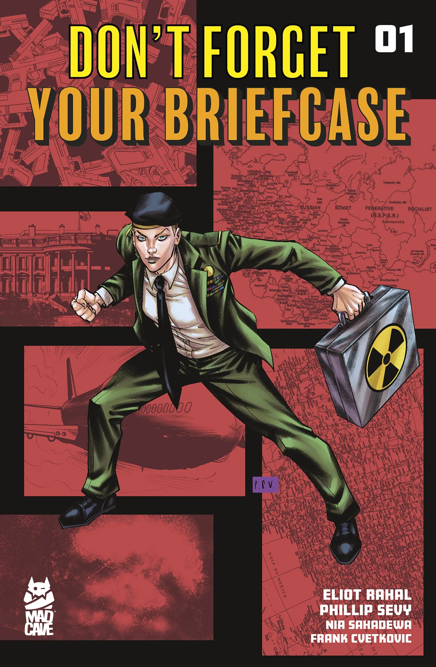 DONT FORGET YOUR BRIEFCASE #1 COVER A PHILLIP SEVY