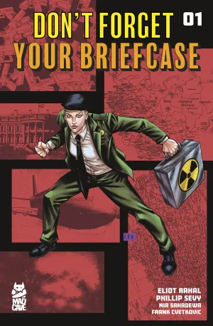 DONT FORGET YOUR BRIEFCASE #1 COVER A PHILLIP SEVY