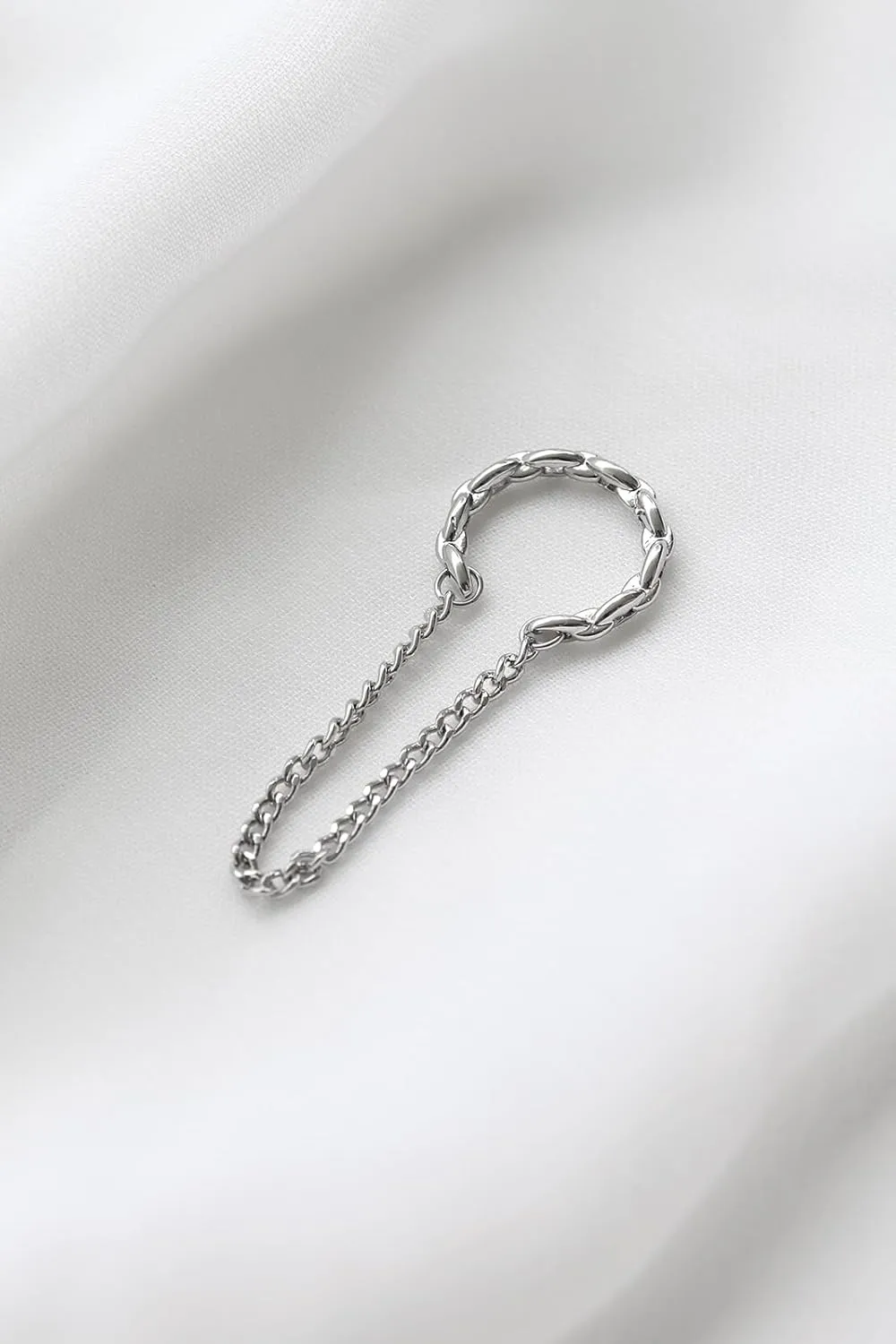 Ear Cuffs for Women Non Piercing, Conch Hoop Earrings, Cartilage Earring, Ear Cuff with Chain and without Chain
