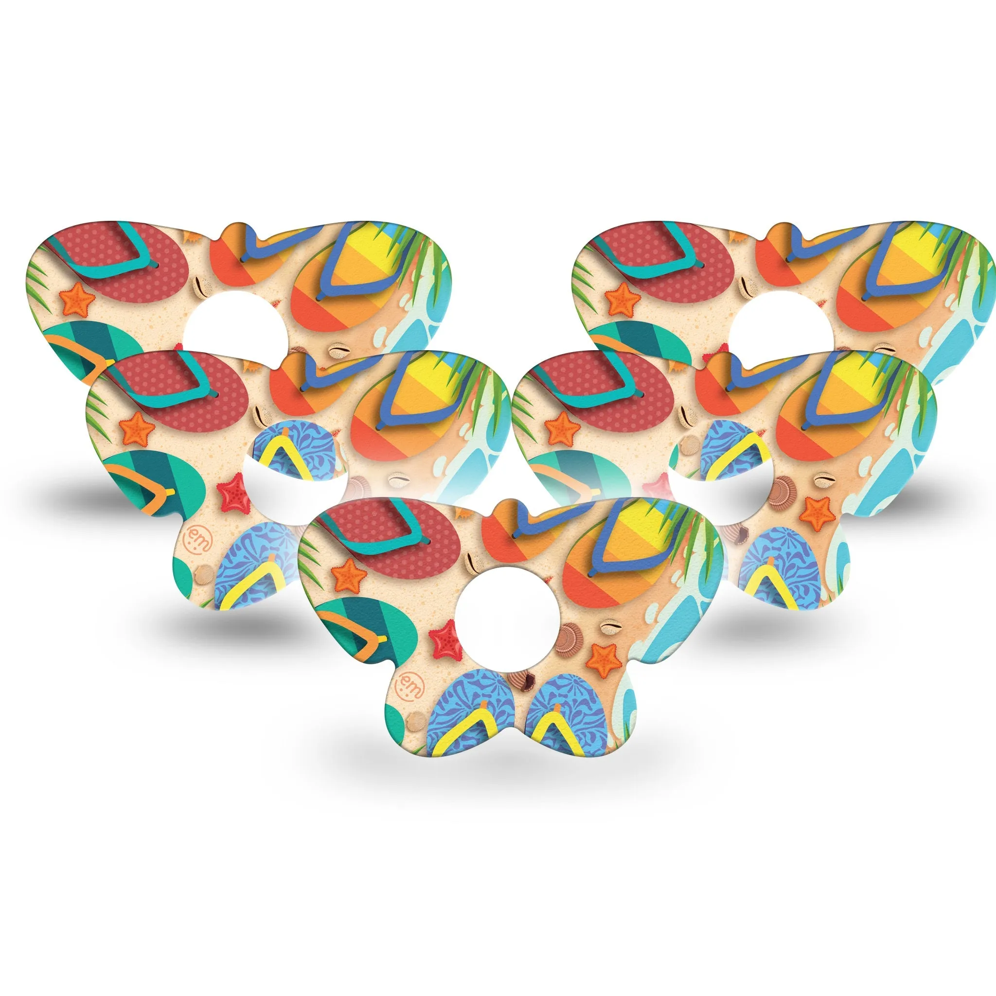 Flip Flops Libre 3 Butterfly Tape