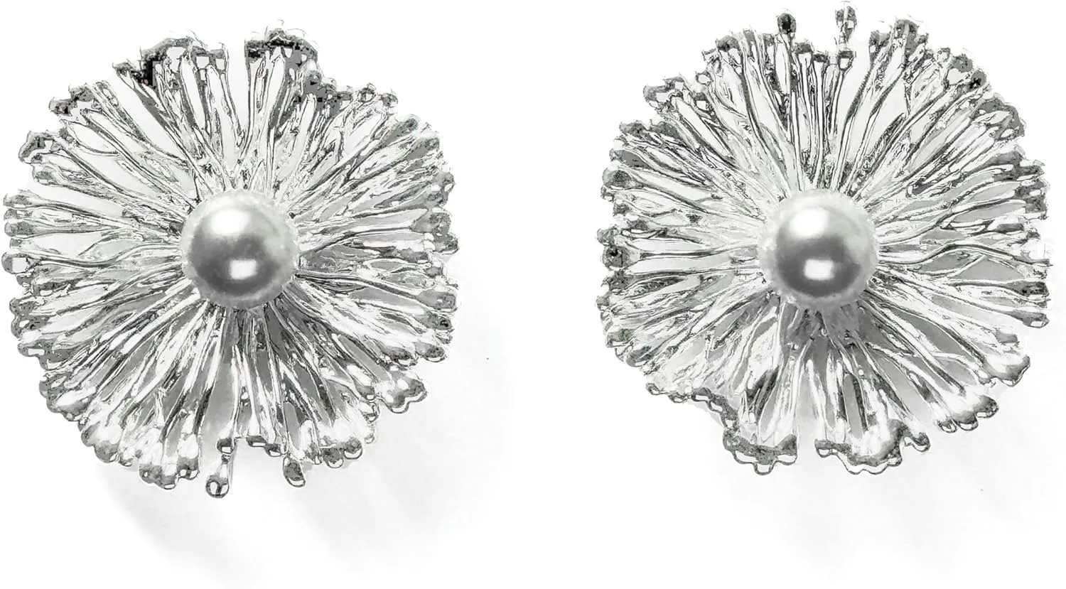 Flower Earrings for Women Statement Stud Jewelry
