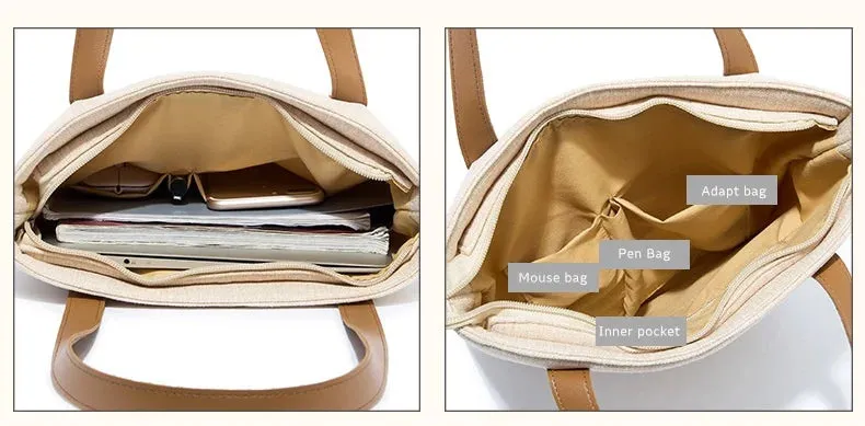 For Macbook Pro Notebook Womens 13.3,14,15.4 Inch Case Hand & Laptop Bag