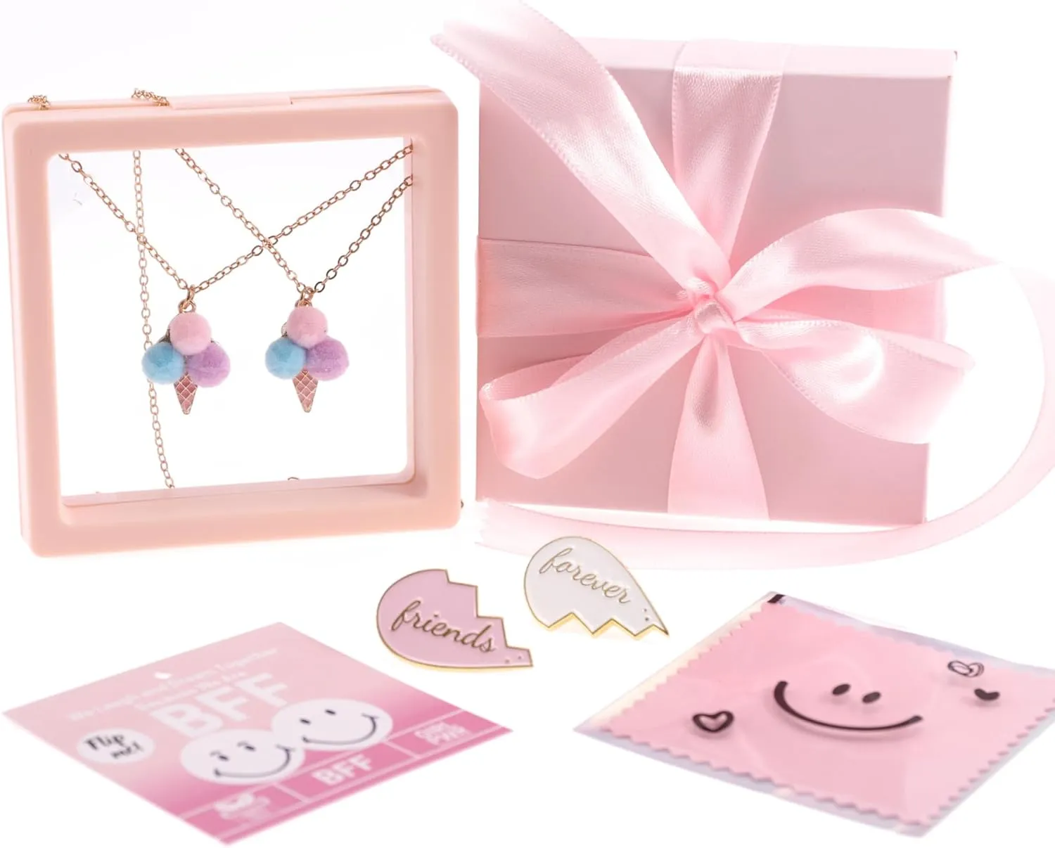 HAPPY LOLLI Girl Power Jewelry Collection in Unique Ready-to-Gift Box - Beautiful Designs for Tweens & Teens - Ideal for Birthdays & Special Moments.