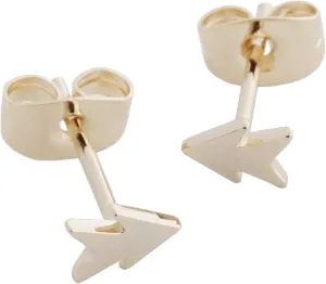HONEYCAT Arrowhead Geo Star Stud Earrings in Gold, Rose Gold, or Silver | Minimalist, Delicate Jewelry