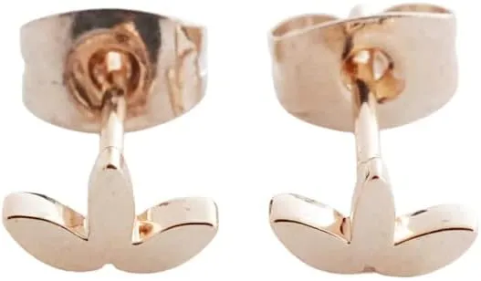HONEYCAT Mini Lotus Studs in Gold, Rose Gold, or Silver | Minimalist, Delicate Jewelry