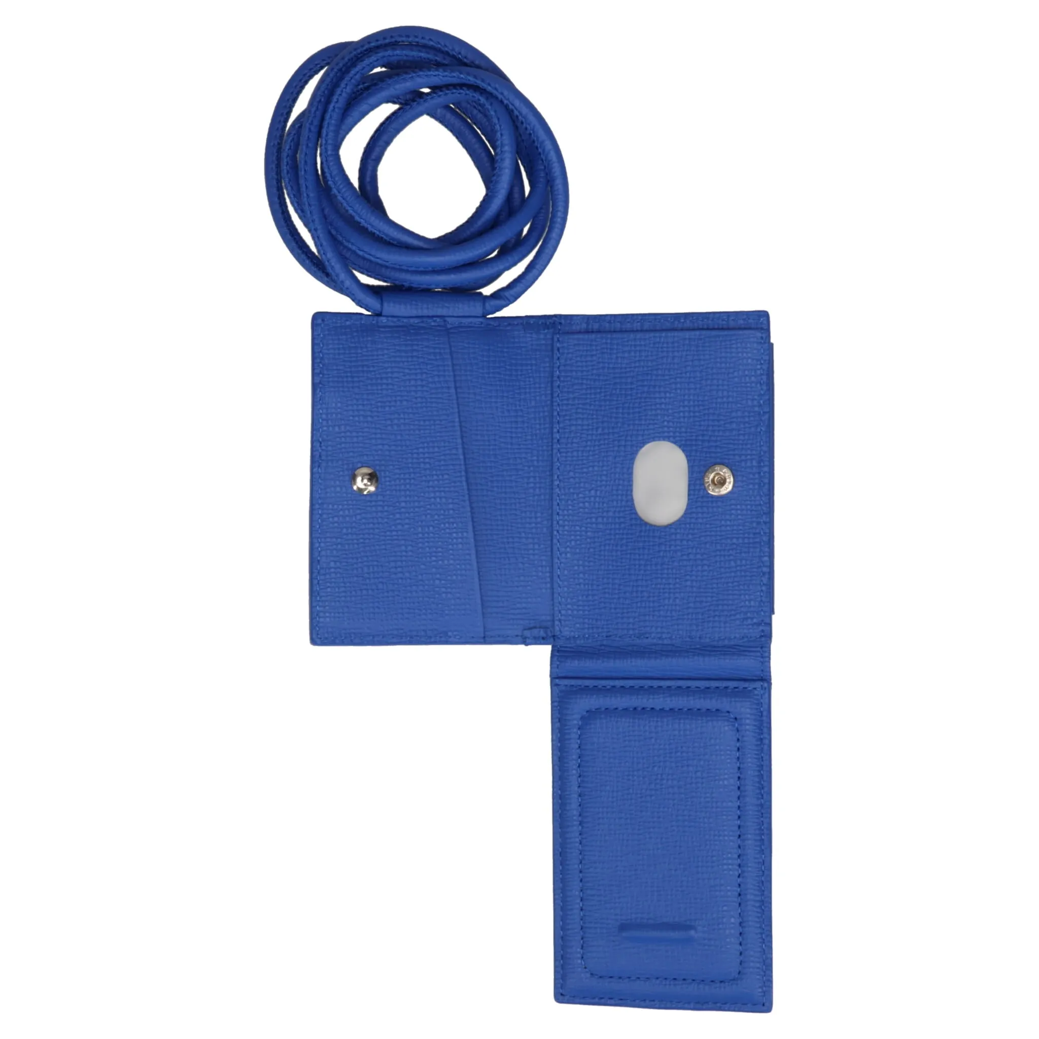 iPhone ACCESSORY-SHOULDER STRAP WALLET / BLUE