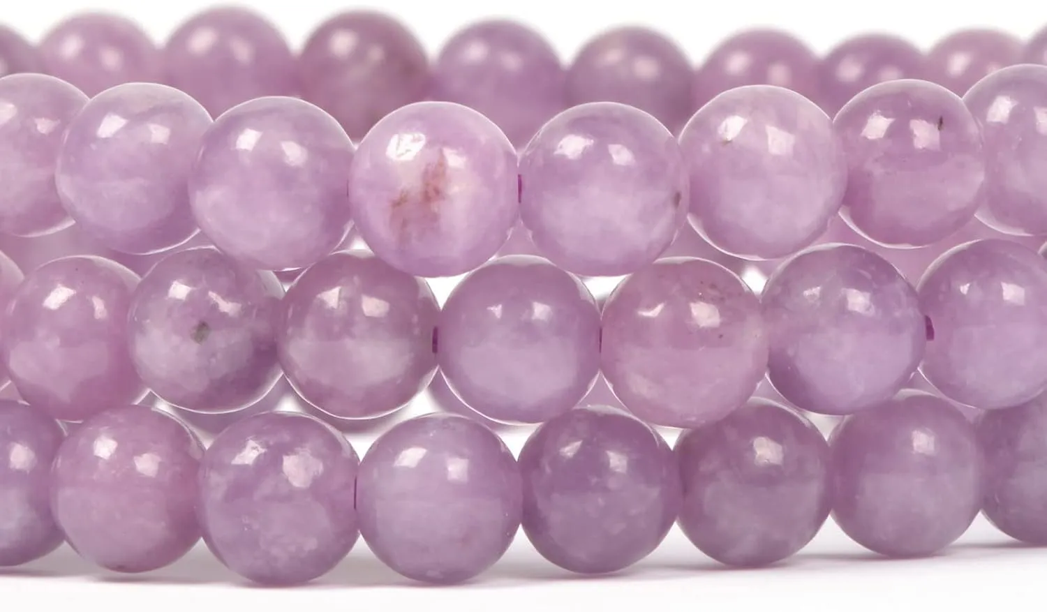 Justinstones Gem Semi Precious Gemstone 6mm Round Beads Stretch Bracelet 6.5 Inch Unisex