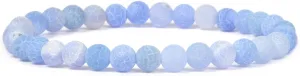 Justinstones Gem Semi Precious Gemstone 6mm Round Beads Stretch Bracelet 6.5 Inch Unisex