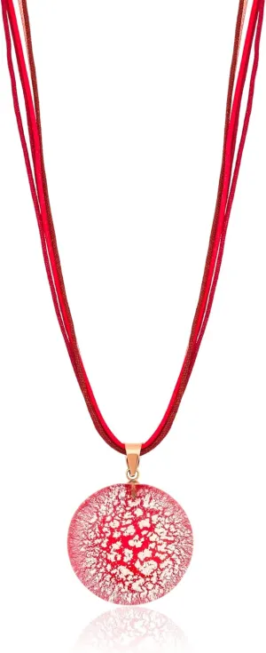 LYKIA Venetian Murano Glass Necklaces Earrings Bracelets | 100% Handmade & 100% Unique | Pendants | Earrings | Protection | Positive Energy | Balance | Jewelry | Comes with Beautiful Gift Box