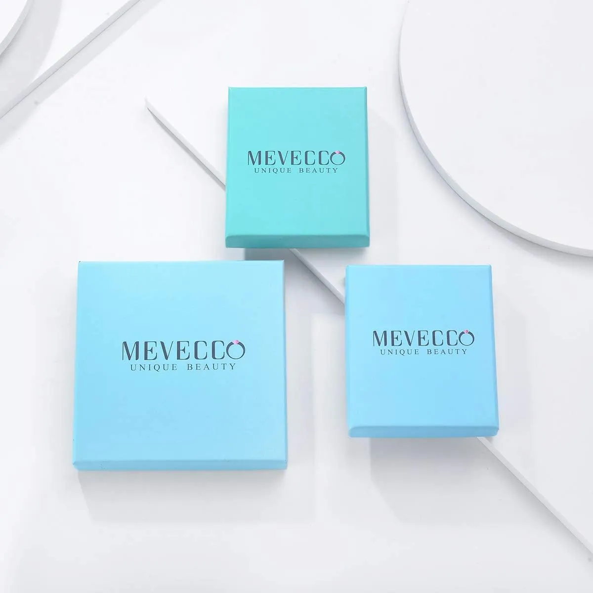 Mevecco Gold Dainty Dangle Hoop Earrings for Women 14K Gold Plated Delicate cute Geometric Triangle Cone Dangle Earrings