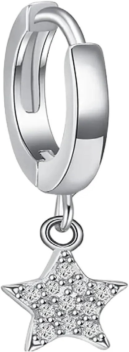 New 2025 1 Piece Rainbow Ear Clips 925 Sterling Silver Fashion Unique Tiny Cuff Earrings For Women Her Fine Decoration Jewelry Commemorative With For You Accessories Trendy Creative Best For Gift