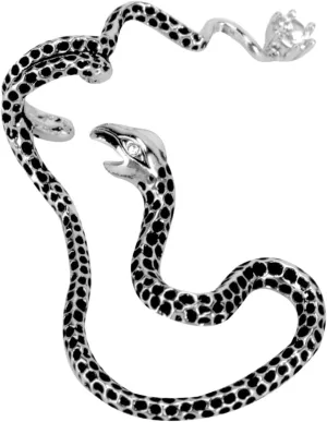 NOLITOY 1Pc Retro Snake Shaped Ear Clip Exaggerated Twined Ear Cuff Jewelry for Unique Style Accessory for Fashion Lovers Eye Catching Design for Various Occasions