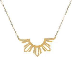 Philippine Sun Araw Statement Necklace Gold | Philippine Pride Jewelry