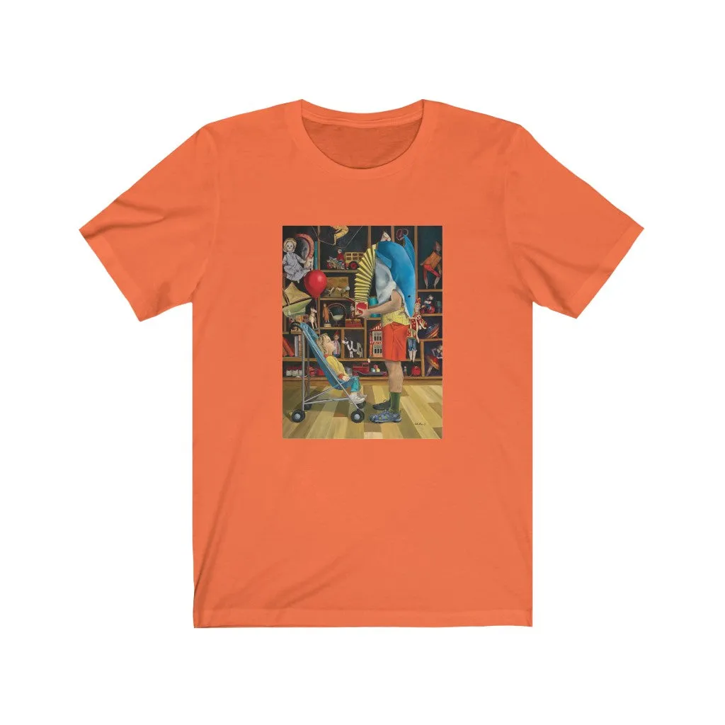 "Antique Toy Shop" Unisex Jersey Short Sleeve Tee