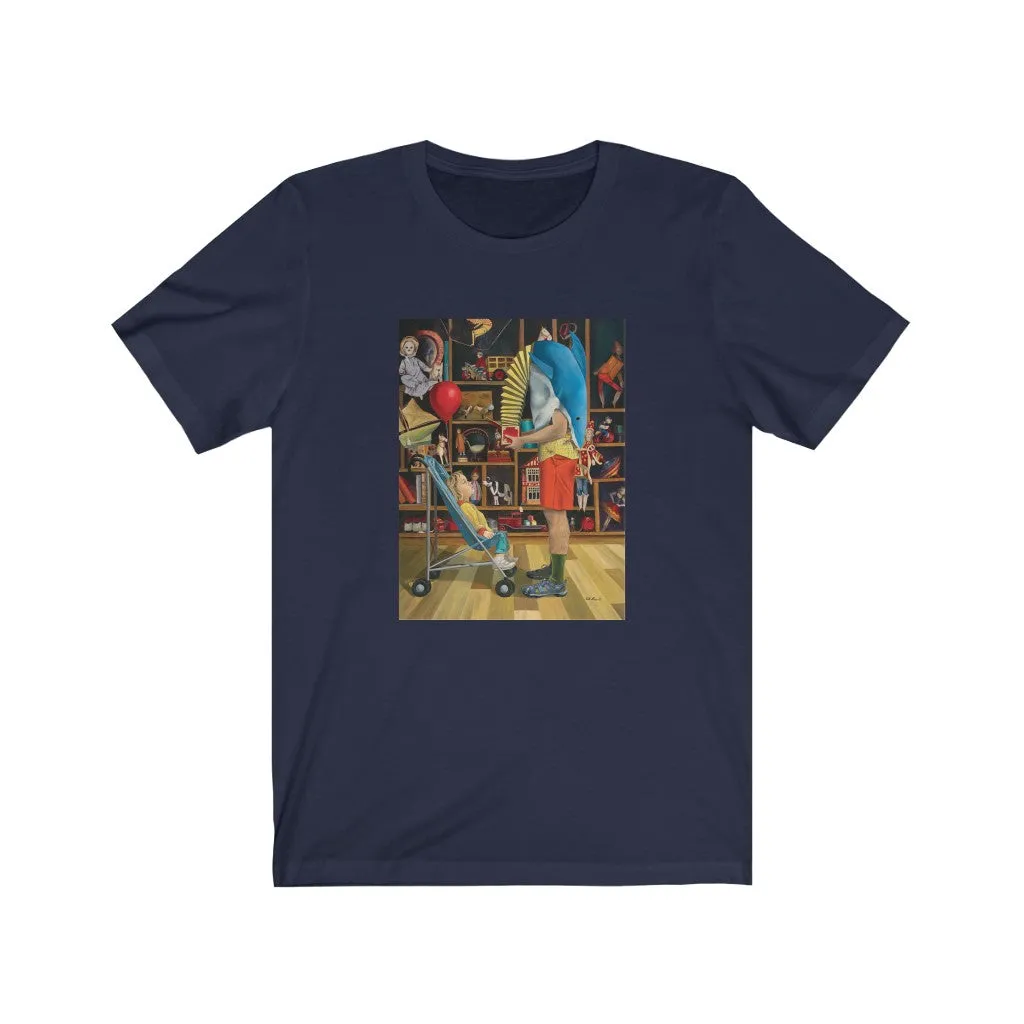 "Antique Toy Shop" Unisex Jersey Short Sleeve Tee