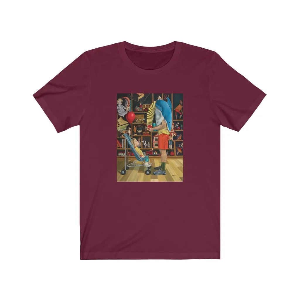 "Antique Toy Shop" Unisex Jersey Short Sleeve Tee
