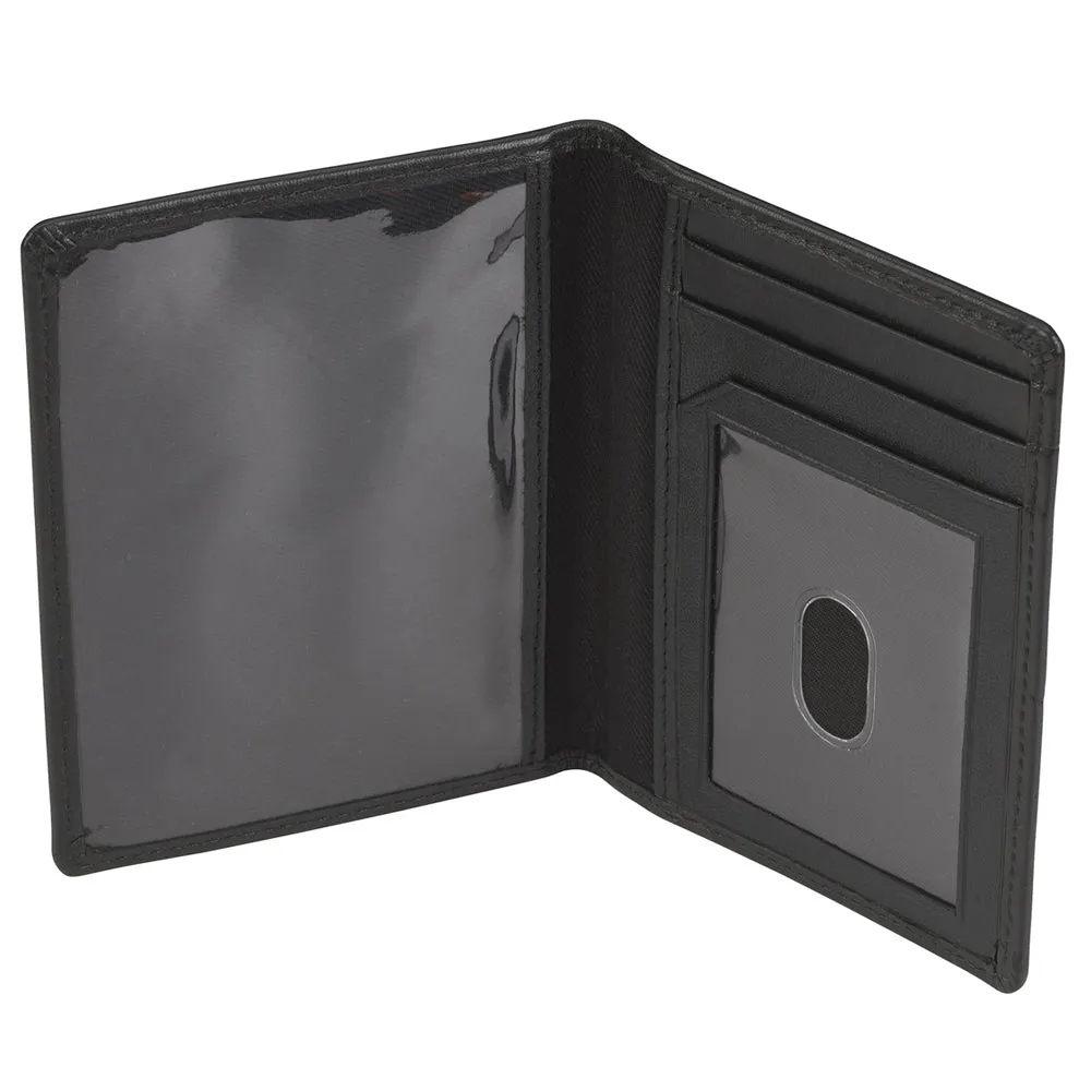 RFID Blocking Leather Passport Case ID Card Holder Travel Wallet Lewis N. Clark