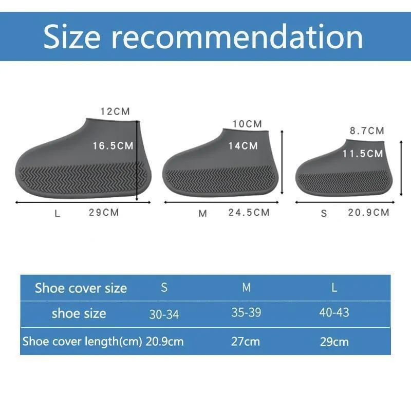 Silicone Non-Slip Shoe Covers