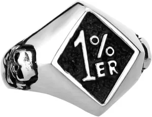 Skull Biker Ring 316L Stainless Steel Jewelry Punk Death Ring for Men