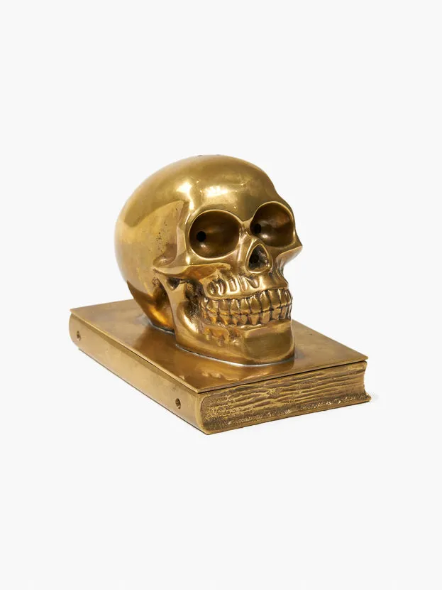 Skull Incense Chamber - Anti Brass