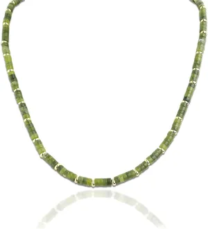 Sonateomber Natural Gemstone Beaded Boho Choker Necklaces for Women, Dainty Bohemian Handmade Crystal Stone Bead Gold Statement Chain Prom Accessories Jewelry Gift