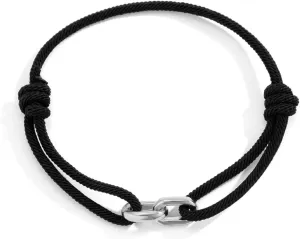Stainless Steel Charm String Surfer Bracelet For Men Women Adjustable Statement Braided Bracelet Jewelry Gift For Him