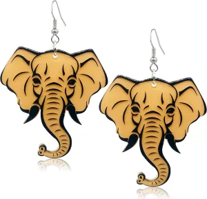 Statement Baseball Cap Earring Funny Animal Acrylic Drop Dangle Earrings For Women