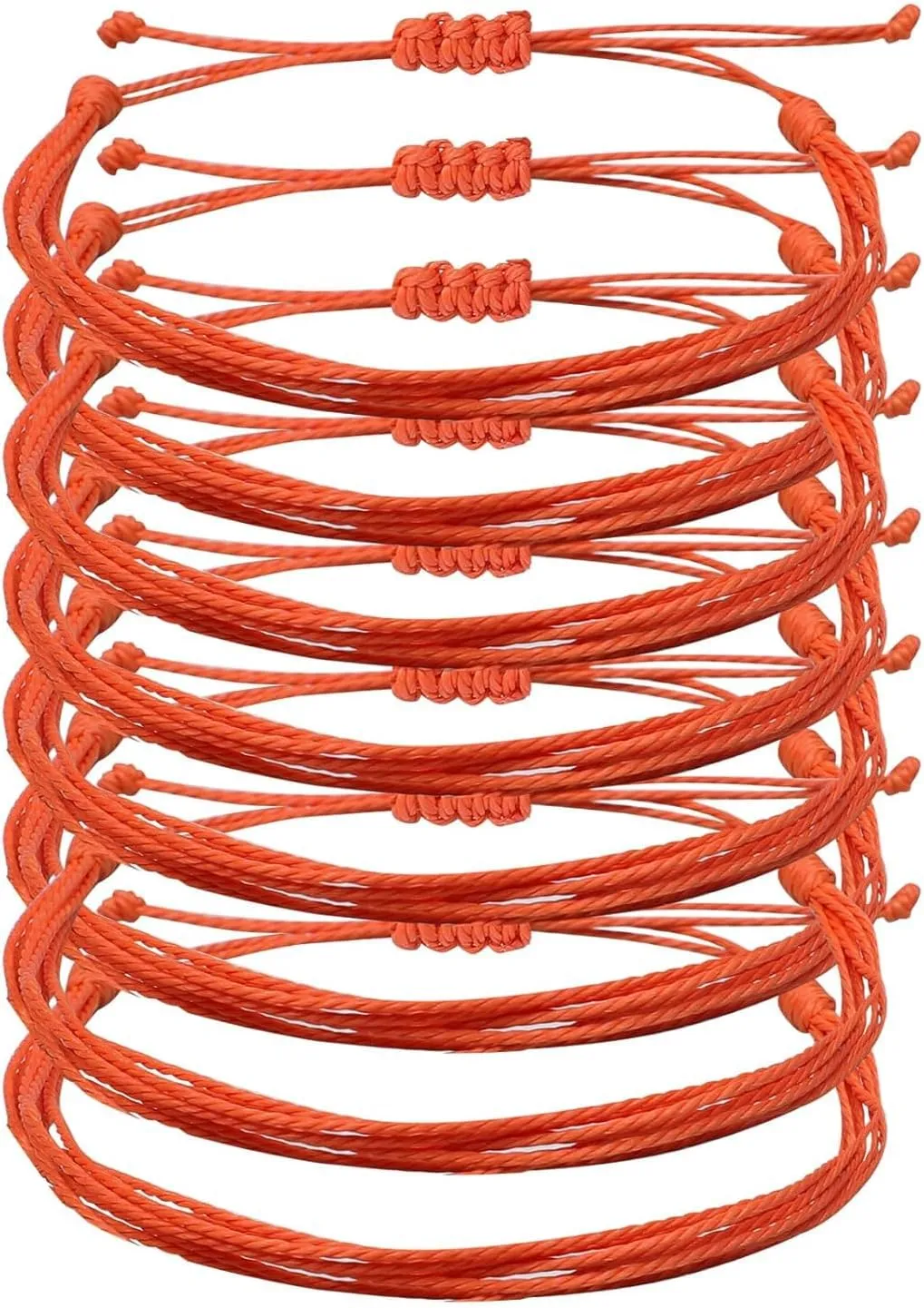 Stealth stone 8 Pcs Handmade Braided Bracelet,Boho Surfer Bracelet Anklet, Adjustable Beaded Anklets, Anklet Summer String Rope Ankle, Bracelets Waterproof Surfer Beach Bracelet Jewelry for Women Men