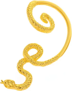 Stylish Snake Ear Cuff Earrings Unique Ear Clips for Women Eye Catching Non Piercing Jewelry Punk Accessory present Durable Comfortable Design