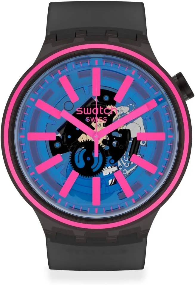 Swatch BIG BOLD Swiss Quartz Silicone Strap