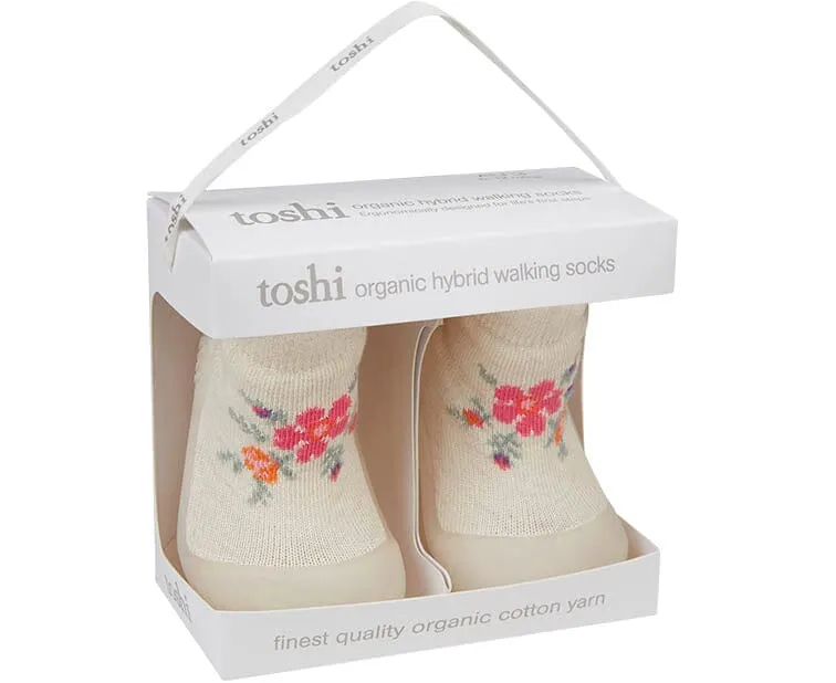 Toshi Organic Hybrid Walking Jacquard Socks - Louisa